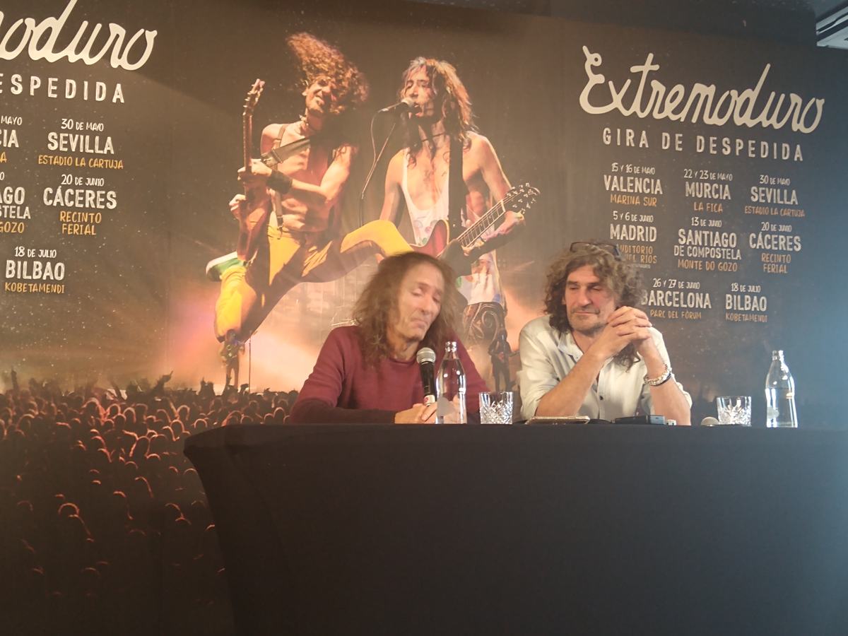 Extremoduro presentación despedida (CC BY-SA 4.0 Patrickpedia)