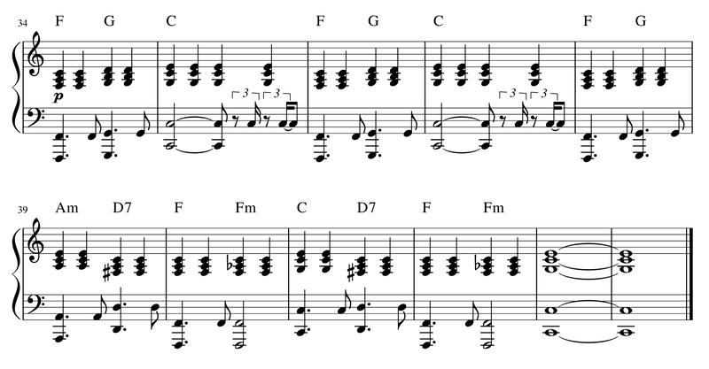 Estribillo When I was you man - Bruno Mars